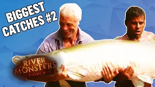 The BIGGEST CATCHES! (Part 2) | COMPILATION | River Monsters