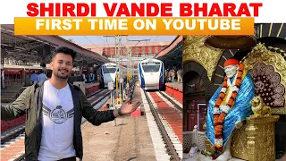 Mumbai Shirdi Vande Bharat first Special Run Best train to  Sai nagar shirdi