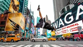 INSANE FLIP REACTIONS IN TIMES SQUARE!