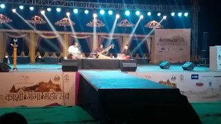 Kashi Ganga Festival ustad shahid parvez khan ji and pundalik khrishna Bhagawat ji..