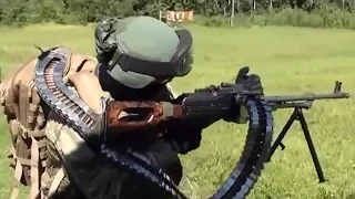 Machine gun Kalashnikov modernized PKM with a flexible tape | Пулемет ПКМ с Гибкой Лентой