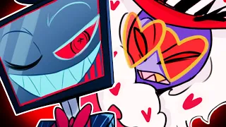 THE 3 V'S RELATIONSHIP (Hazbin Hotel Comic Dub)