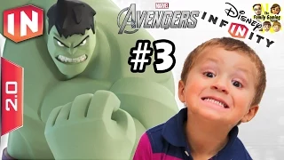 The Avengers Play Set - Part 3: HULK IN THE HOUSE!!!!! Disney Infinity 2.0 (Dad & Chase Commentary)