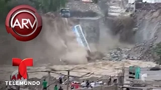 Emergencia por inundaciones en Perú | Al Rojo Vivo | Telemundo