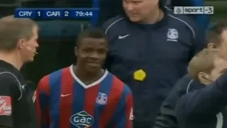 Wilfried Zaha debut for Crystal Palace