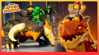 High-Flying Dragon Action 💥🐉 LEGO Ninjago: Dragons Rising | Netflix After School