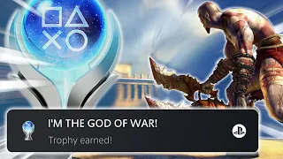 God Of War's Platinum Trophy Was A Challenge For The Gods