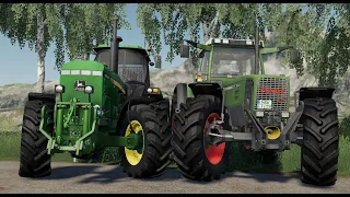 John Deere 4850 (165hp) VS Fendt Favorit 816 Turboshift (165hp)