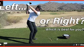 Discover Your Ideal Golf Swing: Left Side VS Right Side Dominant - Which Is Best for You?