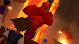 Kingdom Hearts 1.5 HD Final Remix: Jafar (Genie form) Boss Fight [Proud Mode]