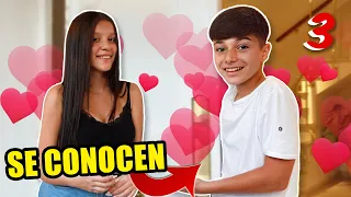 MI HERMANITO CONOCE A LA CHICA QUE LE GUSTA!!