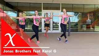 Dance Fitness  X by Jonas Brothers & Karol G. Fired Up Dance Fitness