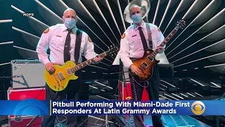 Pitbull To Perform With Miami-Dade Fire Rescue First Responders At Latin Grammy Awards Honoring Fron