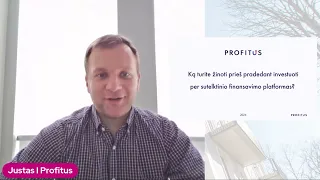 Kaip pradėti investuoti Profitus platformoje?