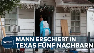 TEXAS: Mann erschießt fünf Nachbarn! Mutmaßlicher Täter ist polizeibekannt