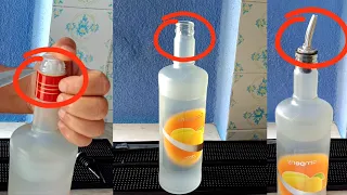 How To Remove The Bottle's Stopper / Nozzle - For Using Pourer / Refill drinks / Best And Easy Way