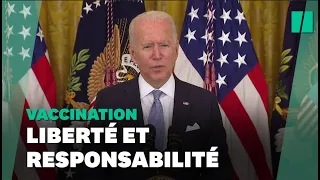 Covid-19: Joe Biden demande aux employés fédéraux d'être soit vaccinés, soit masqués et testés