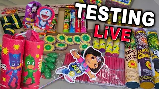 Firecracker Testing - Diwali Fireworks Stash Testing 2019