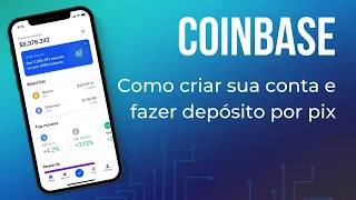 COINBASE: Como criar sua conta e fazer depósito por pix