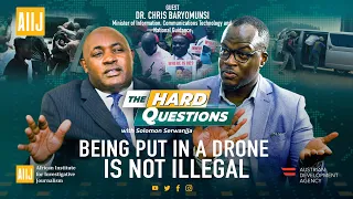 Being put in a drone is not illegal - Baryomunsi | Hard Questions