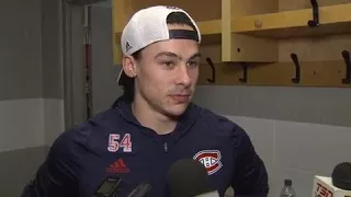 Hudon says he told himself at the beginning of the season to shoot more