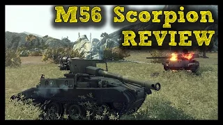 ► World of Tanks - 9.7 - M56 Scorpion Review & Gameplay - New Tier 7 Premium Tank Destroyer