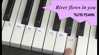 [TUTO PIANO] River flows in you / Yiruma /1ère partie (niveau 3)