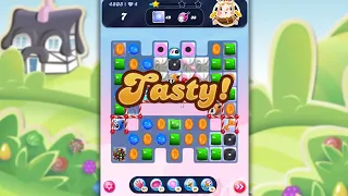 Candy Crush Level 4805 Talkthrough, 21 Moves 0 Boosters