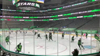 Dallas Stars vs. Chicago Blackhawks - Pregame Warmup 2/7/2020