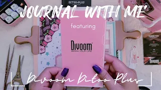 ASMR Unboxing and Journaling feat. @Divoominternational Ditoo Plus Pixel Art Retro Speaker