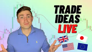 Live Forex Trading: New York Session | Gold Running Higher, AUD Pops!