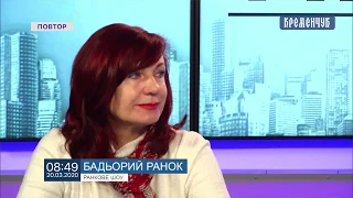 У гостях "Бадьорого ранку" - Лариса Голубєва