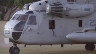 USMC CH-53E Super Stallion Helicopter - Yuma, Arizon