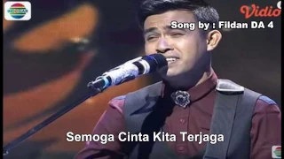 Wooww!! Indah dan Lembut nya suara Fildan DA 4 Lagu Tanpa Kamu with Lyrics