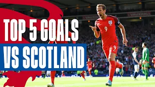 Kane's Volley & Sturridge's Rocket Header! 🔥 Top 5 Goals vs Scotland | Top 5 | England