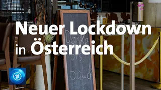 Zweiter Lockdown in Österreich