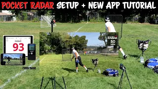 Pocket Radar Setup + New App Tutorial