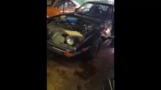 85 Mazda Rx7 GSL Rebuild start-up Part: 3