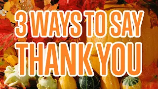 3 Ways to Say Thank You in Czech