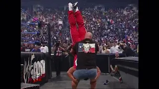 Kurt Angle Trying To Save Torrie Stone Cold Steve Austin Out Of Control (2/2) WWE Smackdown9-20-2001