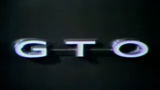 Frank Sinatra in Classic Pontiac GTO Commercial