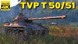 World of Tanks 5 Kills 9,3k damage TVP T 50/51 | 4K Video | - My battle My rules