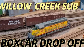 Boxcar switching and drop off's.
