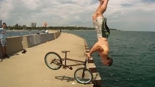 Tim Knoll - Parkour BMX Most Creative Bike Stunts