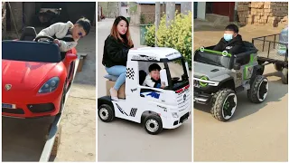 New toys 😍/ fun moments / Video About Plastic Toy Cars Being Carried By Transportation Vehicles