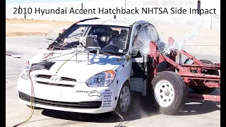 2007-2011 Hyundai Accent Hatchback NHTSA Side Impact