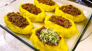 Delicious Potato Recipe with minced Meat! Perfect Dinner!