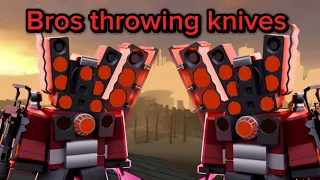 the new knife upgraded titan speakerman is OP