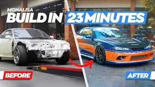 Building a Tokyo Drift Monalisa RB26 Silvia S15 in 23 Minutes