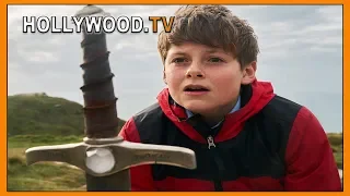 Hollywood TV Movies! A glimpse into "The Kid Who Would Be King" opening Friday!